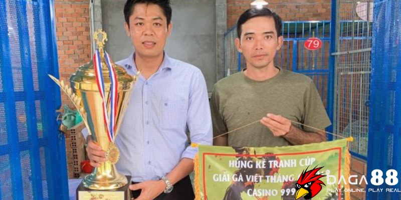 Trại gà của anh Hưng nhiều lần có thành tích tốt tại các đấu trường lớn