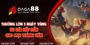 thưởng lớn 3 ngày vàng